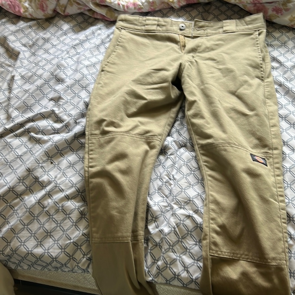 Khaki Skinny Straight Dickies